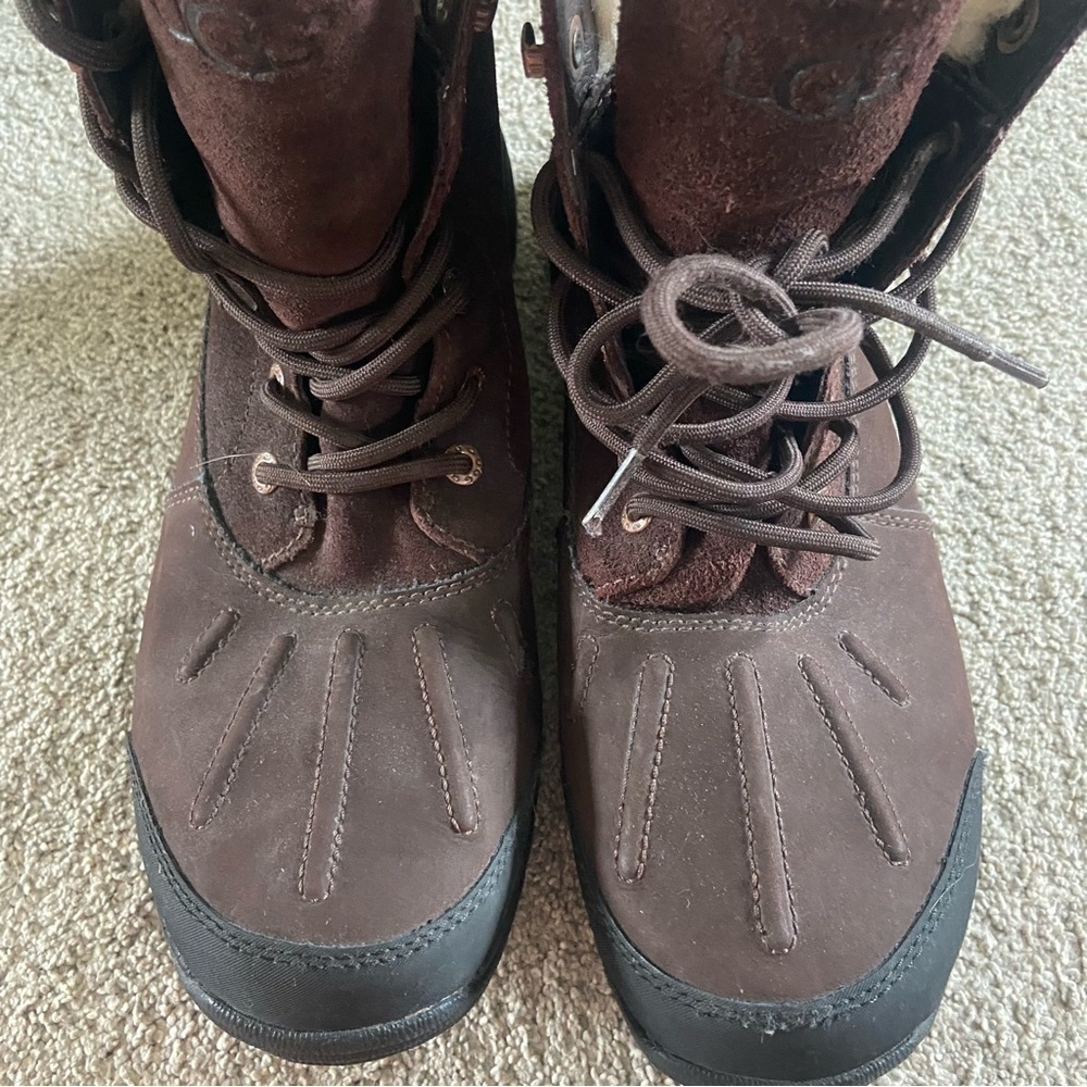 Ugg Men’s Metcalf Cold Weather Boot Sz 12 Brown - Picture 7 of 7
